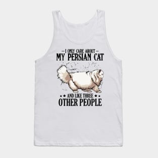 Persian Cat Tank Top